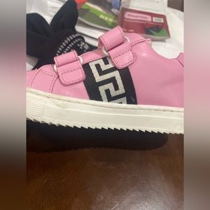 Toddler Versace shoes. Worn 2x, great condition. 9c
